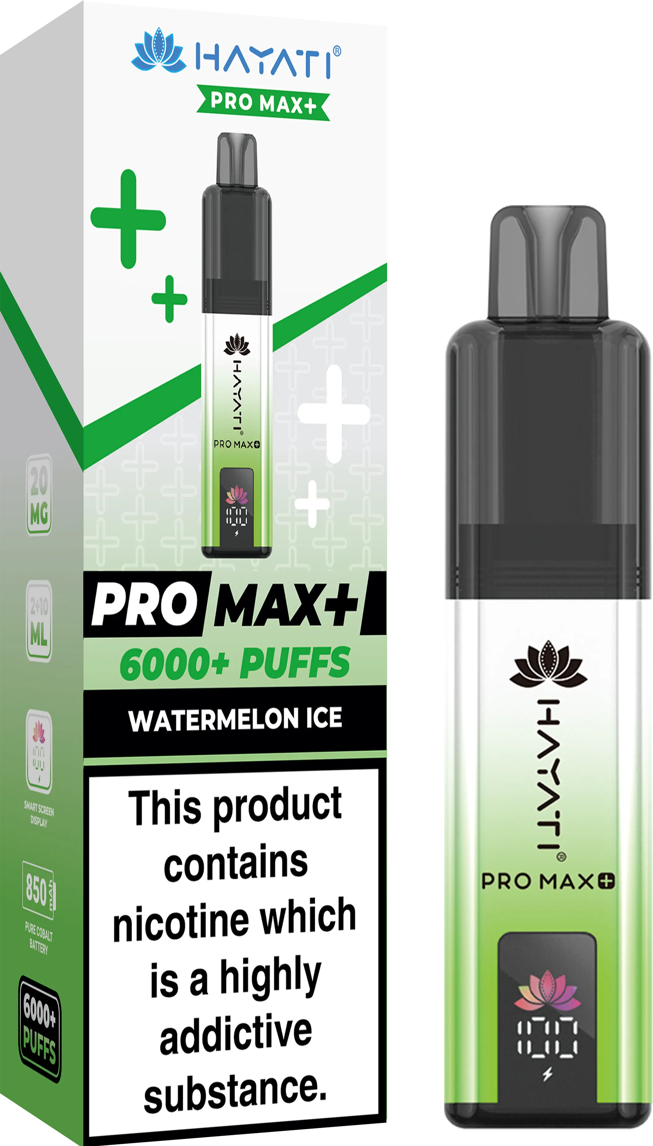 Hayati Pro Max 6000 Puffs Disposable Vape Pack of 10 - Vape wholesale supplies